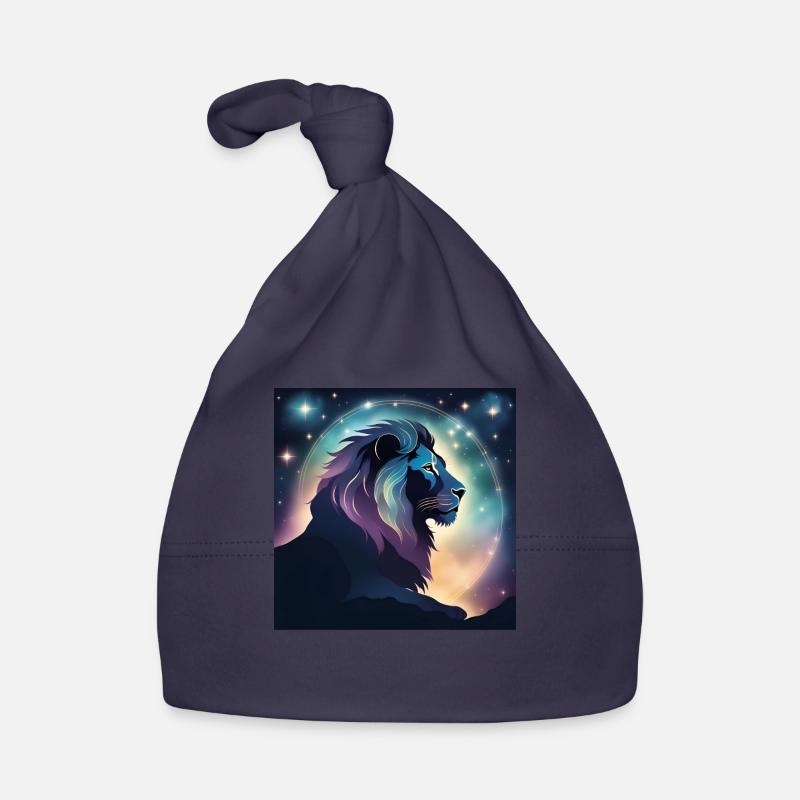 Leo Löwe Sternzeichen Geschenk Baby Bio-Mütze