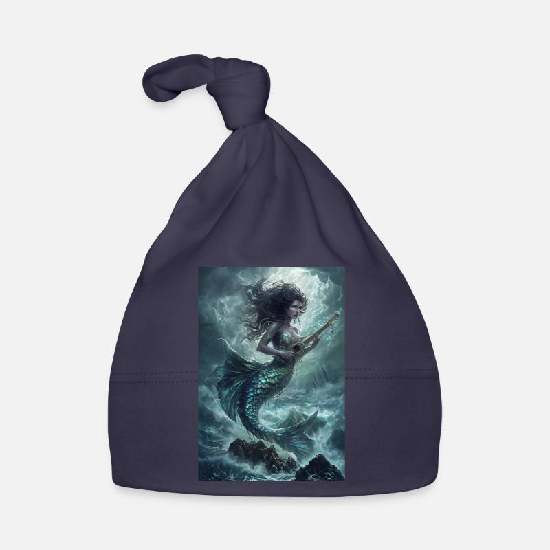 Mermaid Mythology Myth Gift Organic Baby Cap