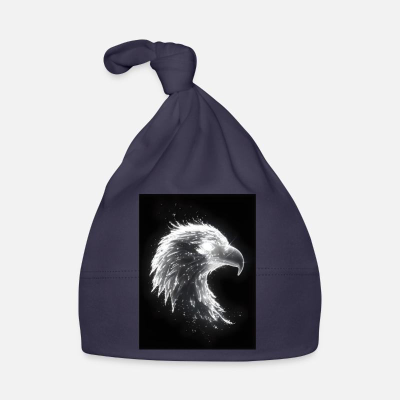 Eagle Neon Glow Gift Organic Baby Cap