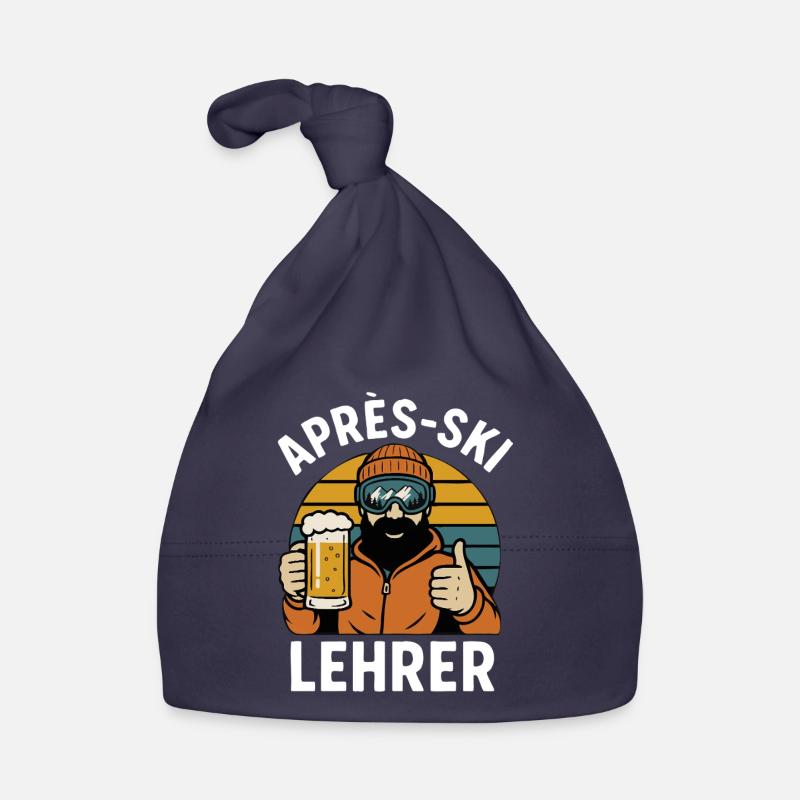 Après-Ski Instructor – Funny Ski Instructor Saying Organic Baby Cap