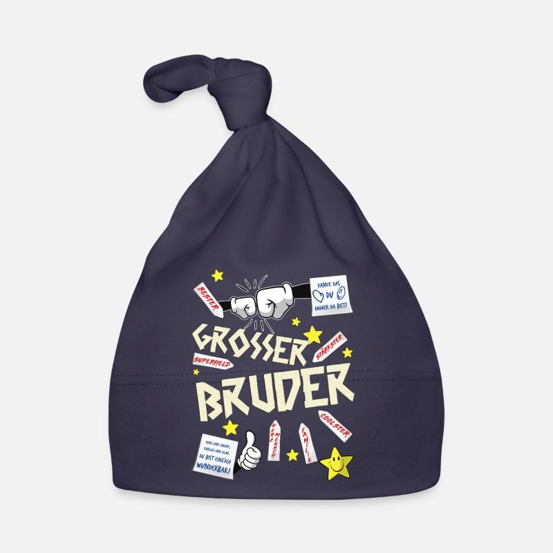 Brüder Baby Bio-Mütze