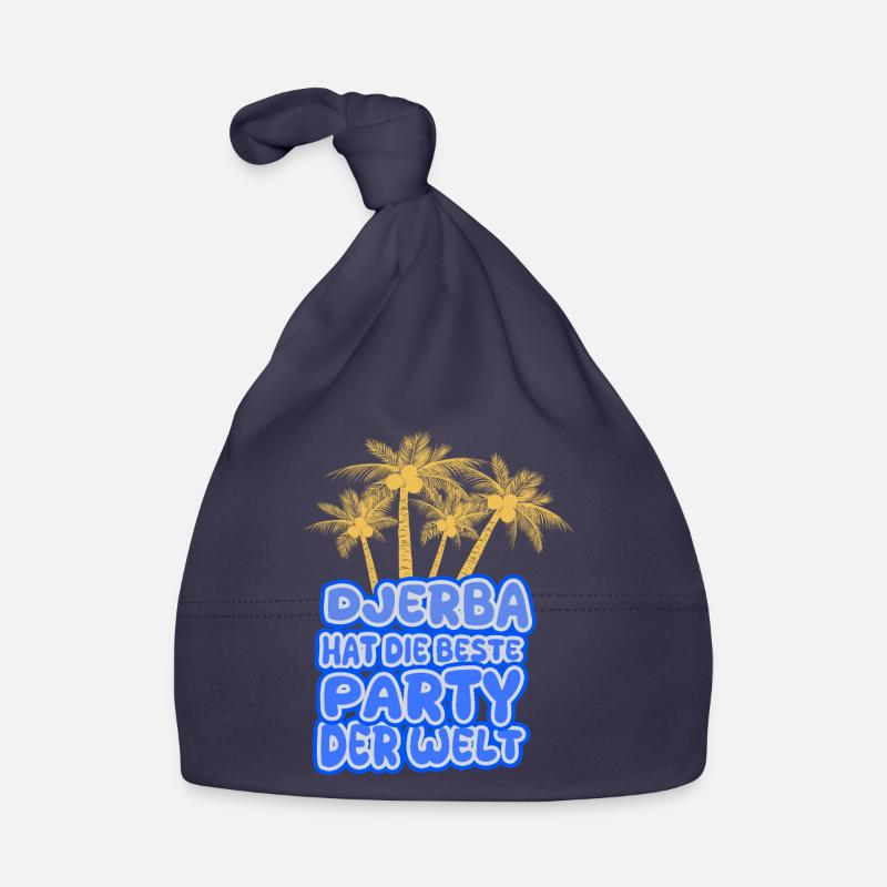 Cadeau pour Djerba - Bonnet bio Bébé - marine