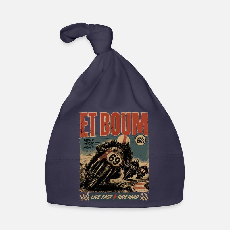 AND BOOM Organic Baby Cap