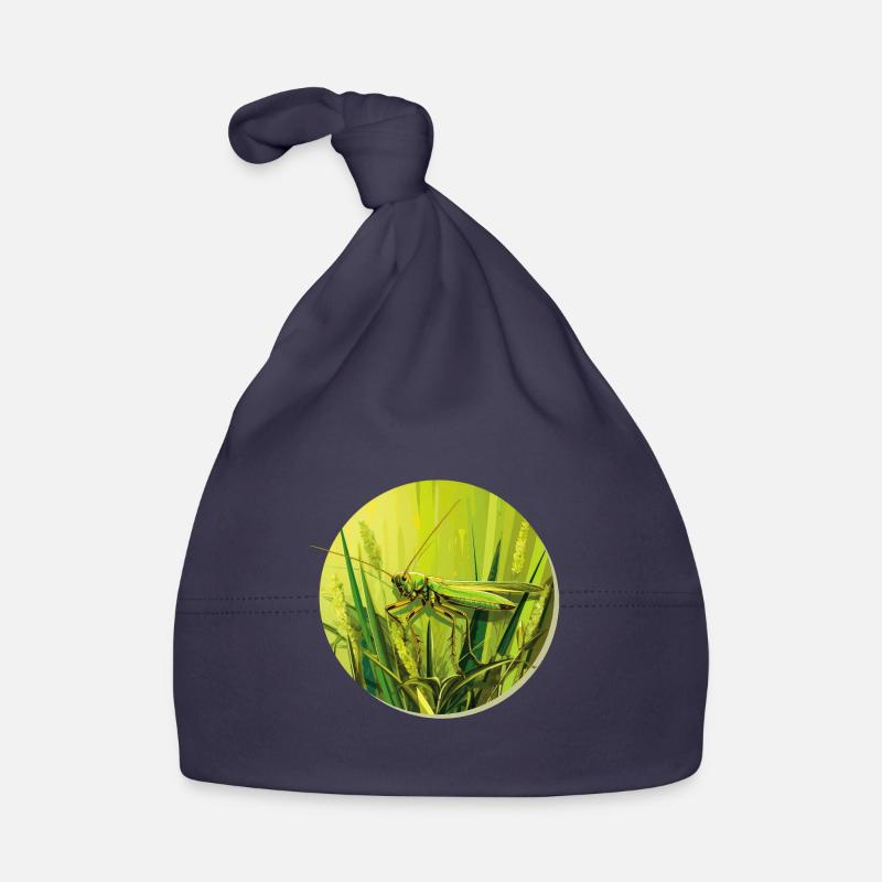 Grasshopper Organic Baby Cap
