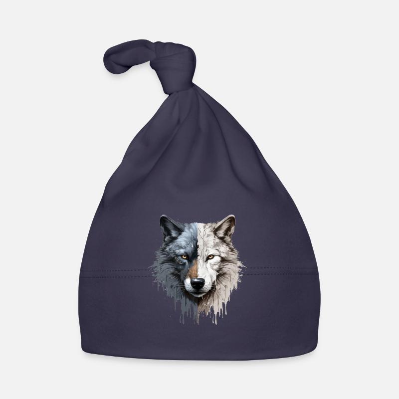 Wolf Baby Bio-Mütze
