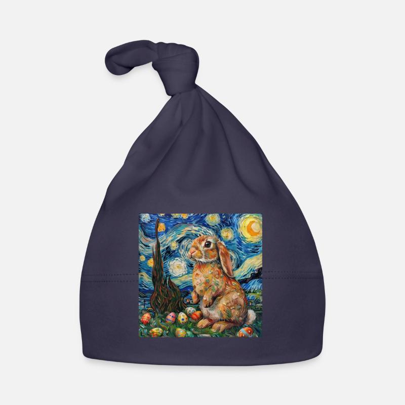 Easter Bunny, Easter, Bunny Organic Baby Cap