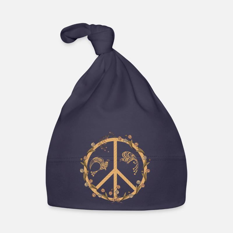 PEACE! Organic Baby Cap