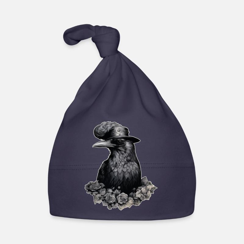 Corbeau steampunk Bonnet bio Bébé