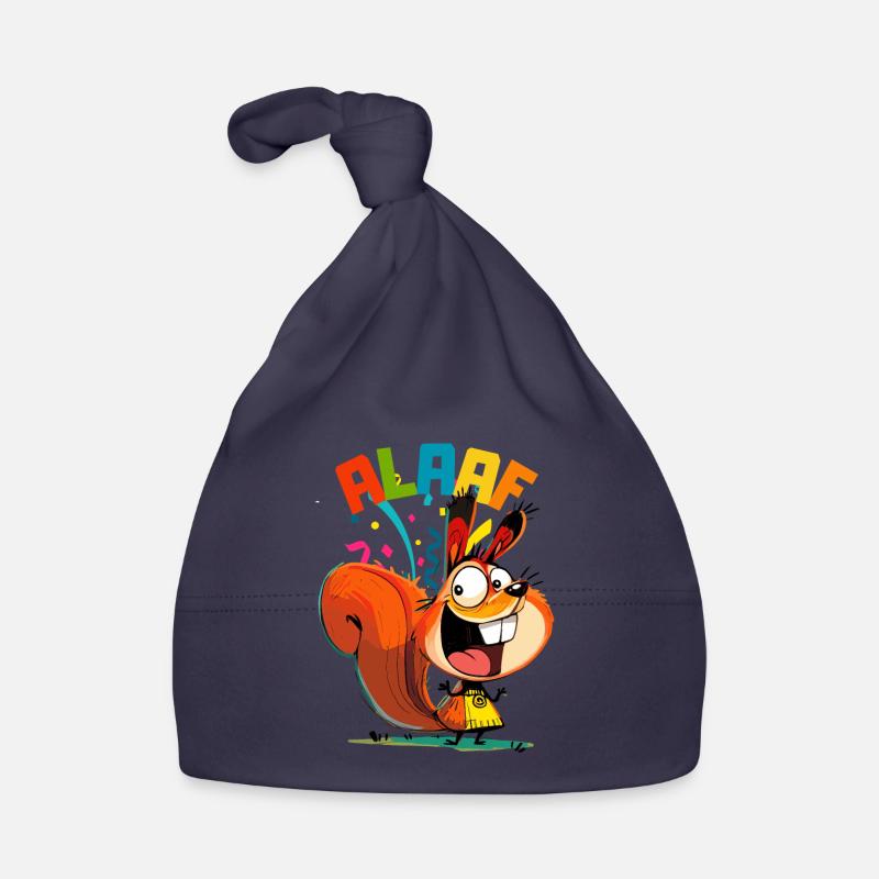 Carnaval Écureuil Kölle Alaaf Cologne Drôle Bonnet bio Bébé