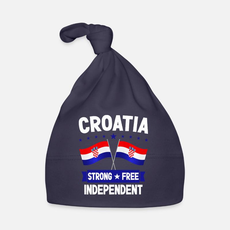 Kroatien Baby Bio-Mütze
