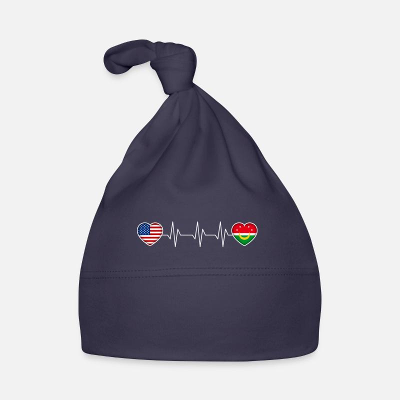 Union du Maghreb arabe - Bonnet bio Bébé - marine