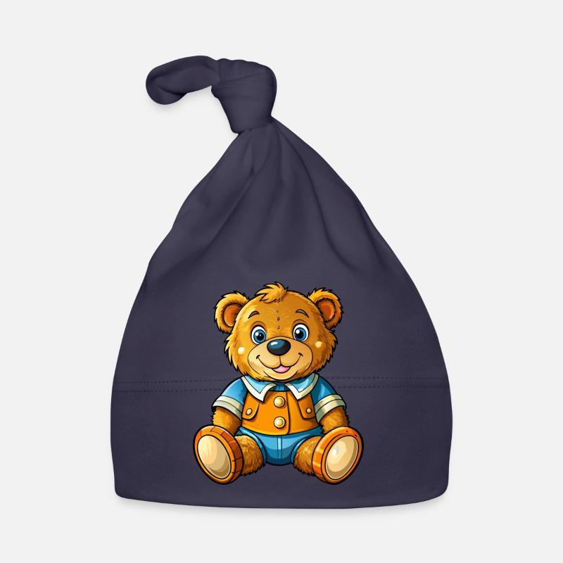 Mignon nounours Bonnet bio Bébé