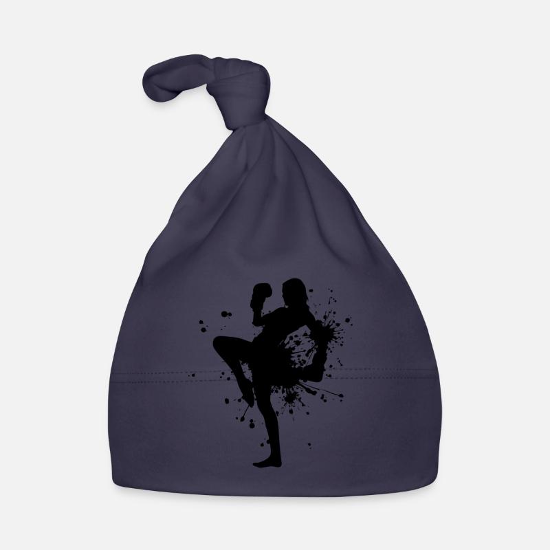 Kickboxing Boxing Kickboxing Kickboxer Organic Baby Cap