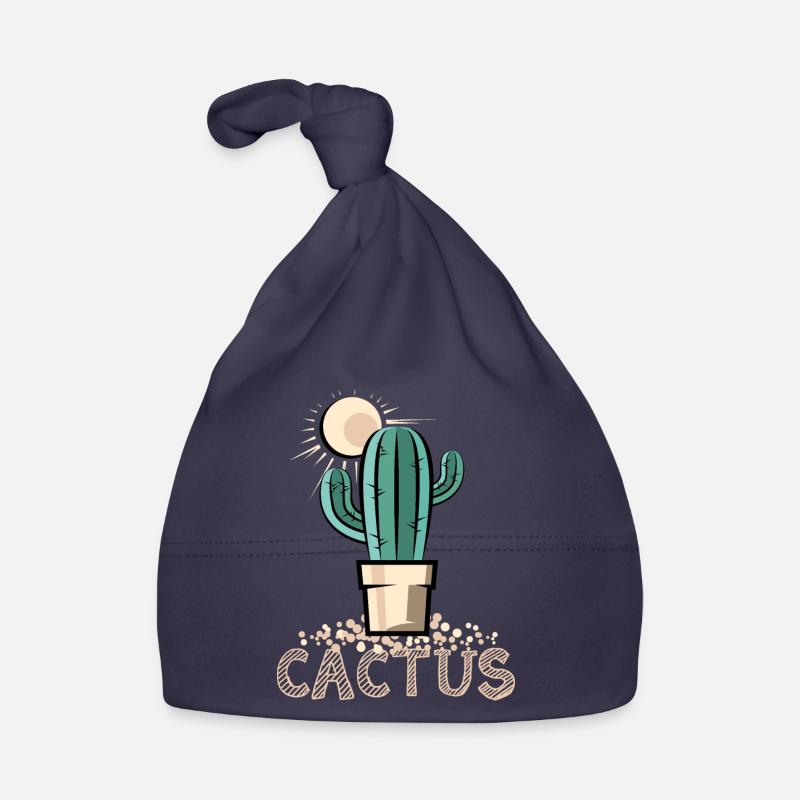 cactus cactus cactus symbole soleil désert sable Bonnet bio Bébé