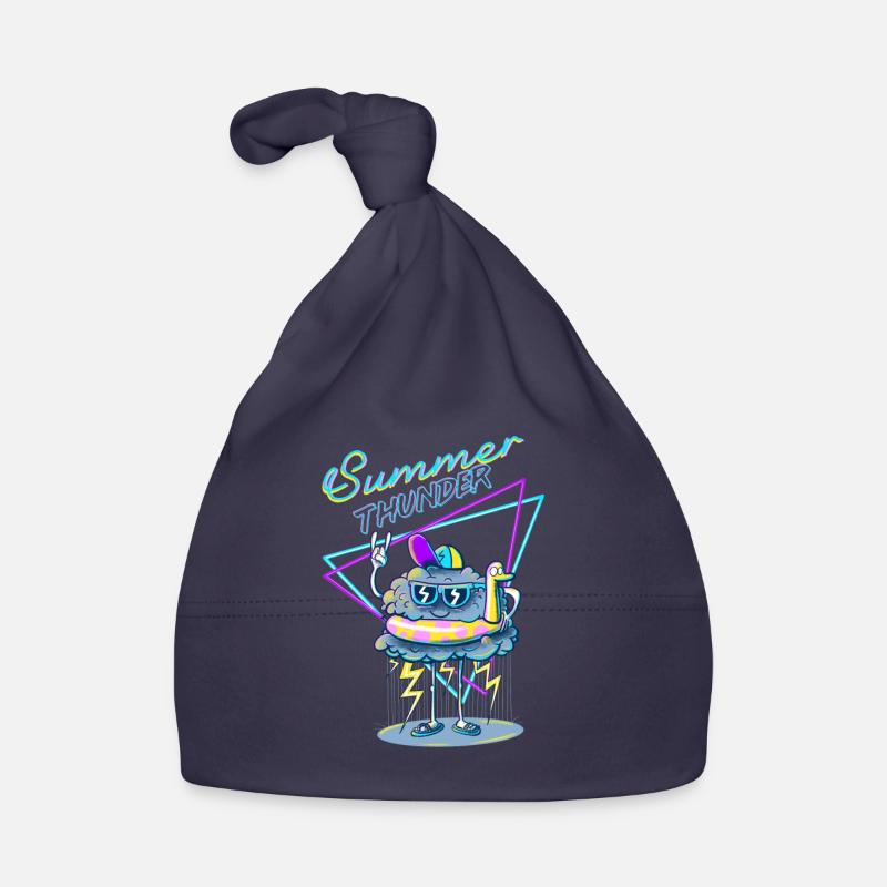 Orage d'été Bonnet bio Bébé