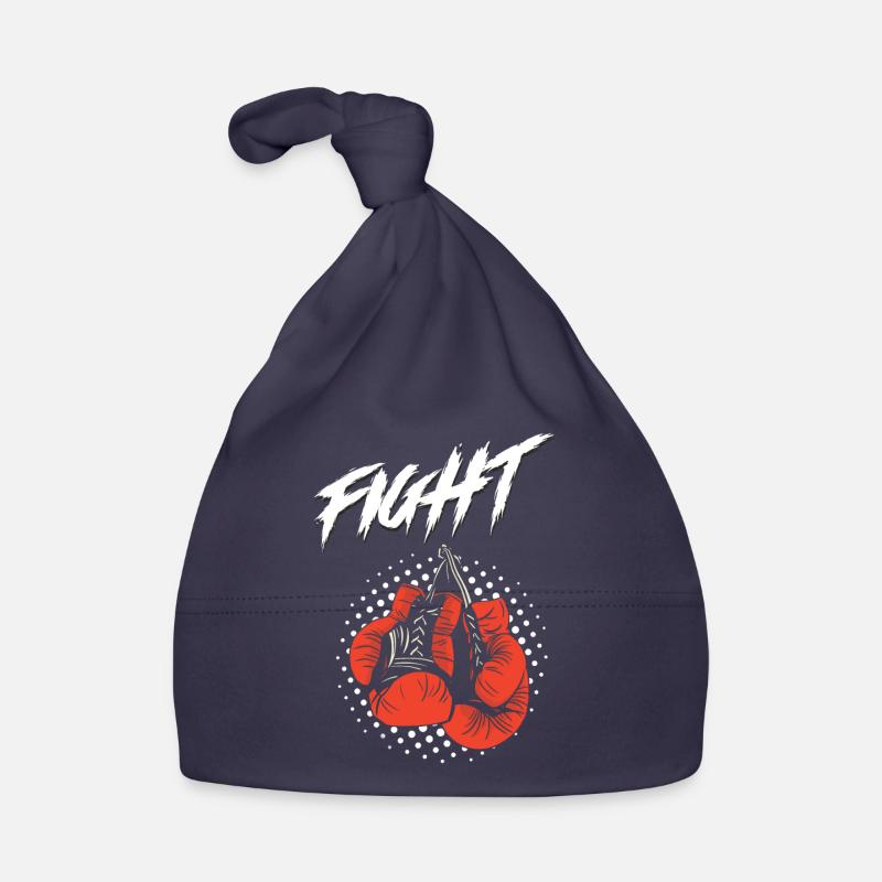 Combat de boxe Bonnet bio Bébé