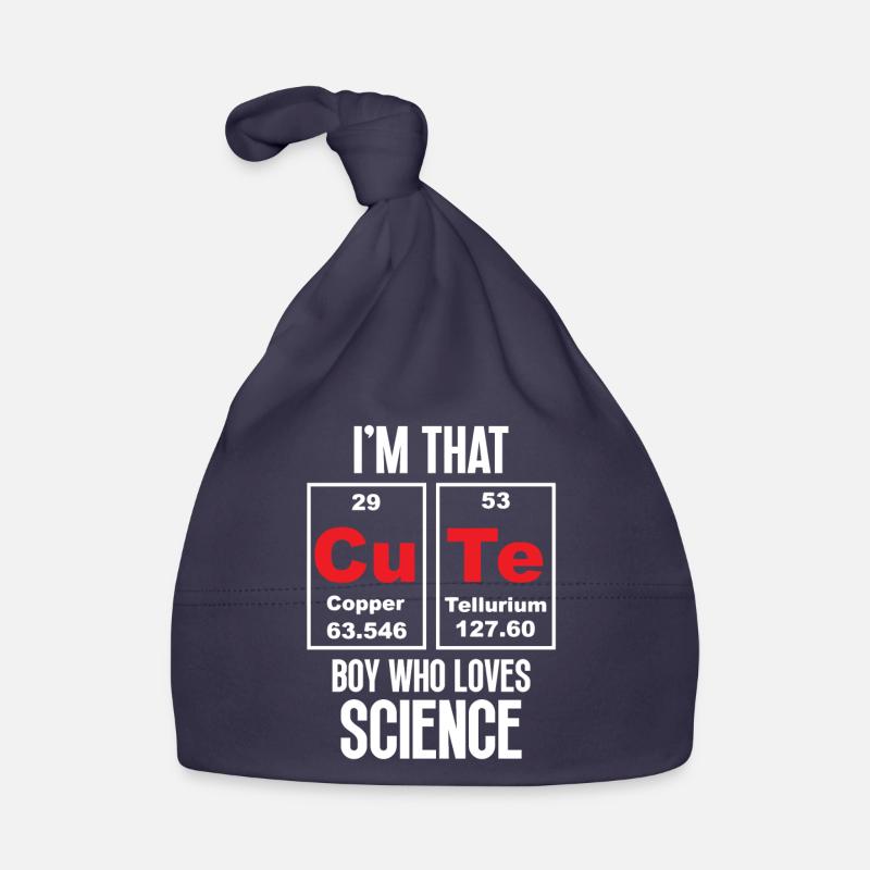 Je suis ce garçon mignon qui aime la science Bonnet bio Bébé