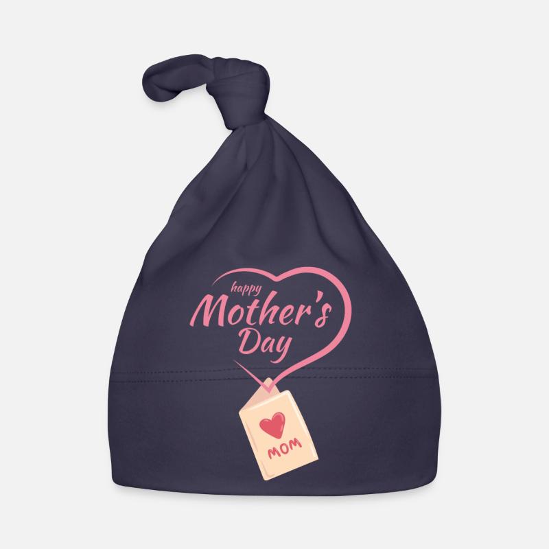 Bonne journée Mouther - Bonnet bio Bébé - marine