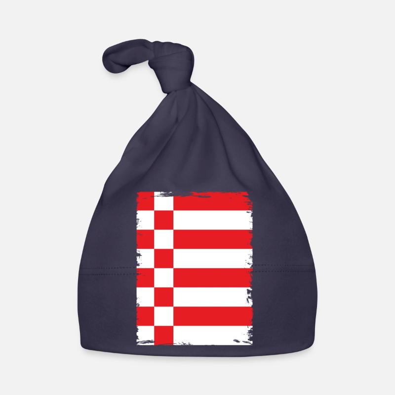 Drapeau de Brême Drapeau de Brême Bonnet bio Bébé
