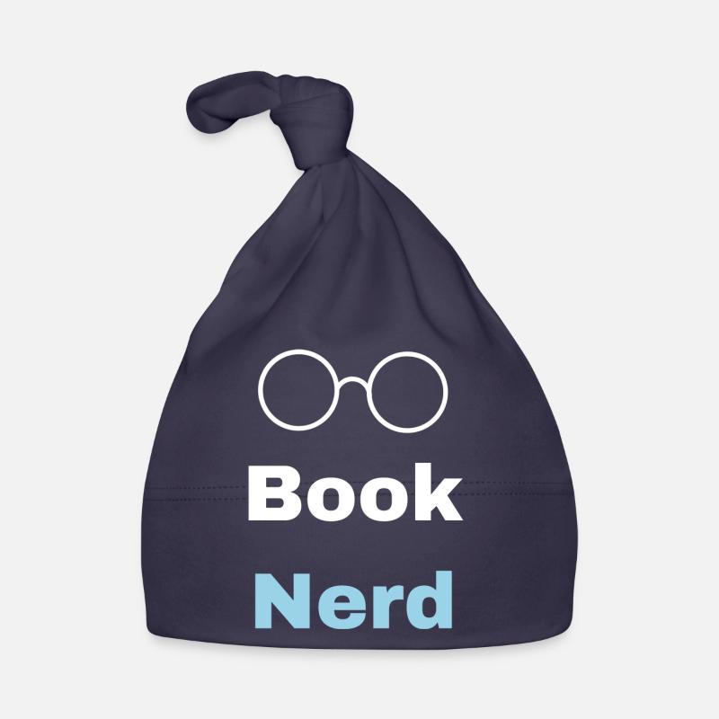Buch-Nerd Baby Bio-Mütze