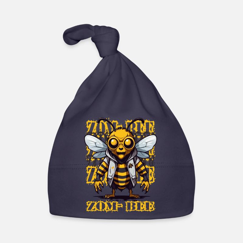 Zombie Bee Organic Baby Cap