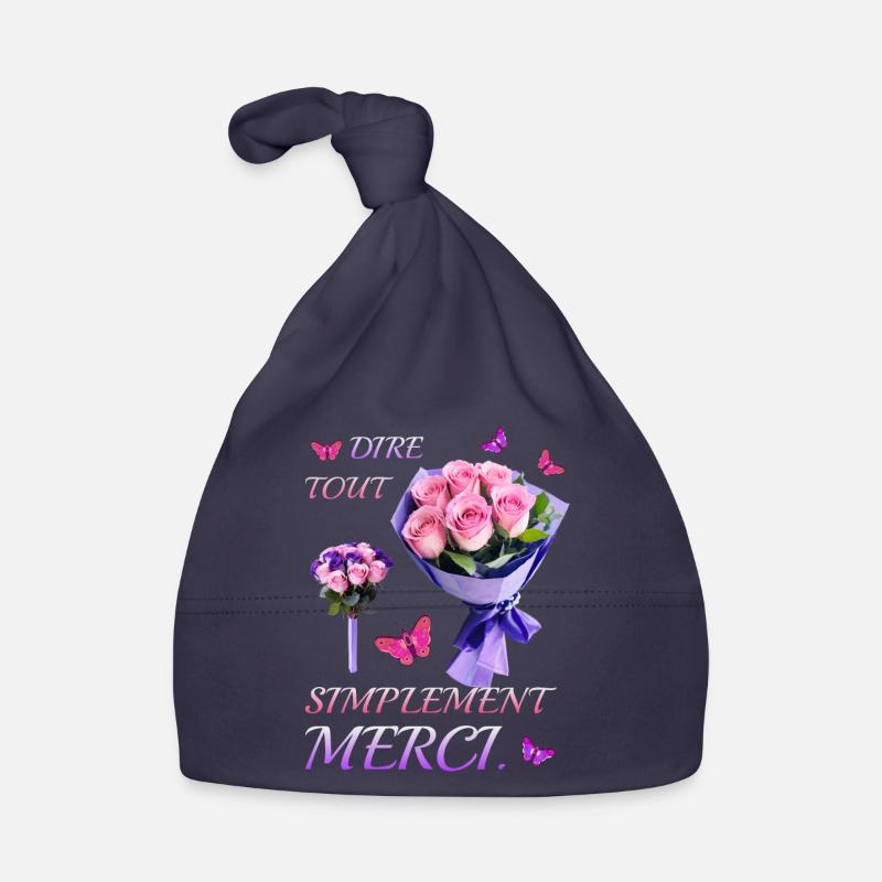 Dites simplement merci. Bonnet bio Bébé
