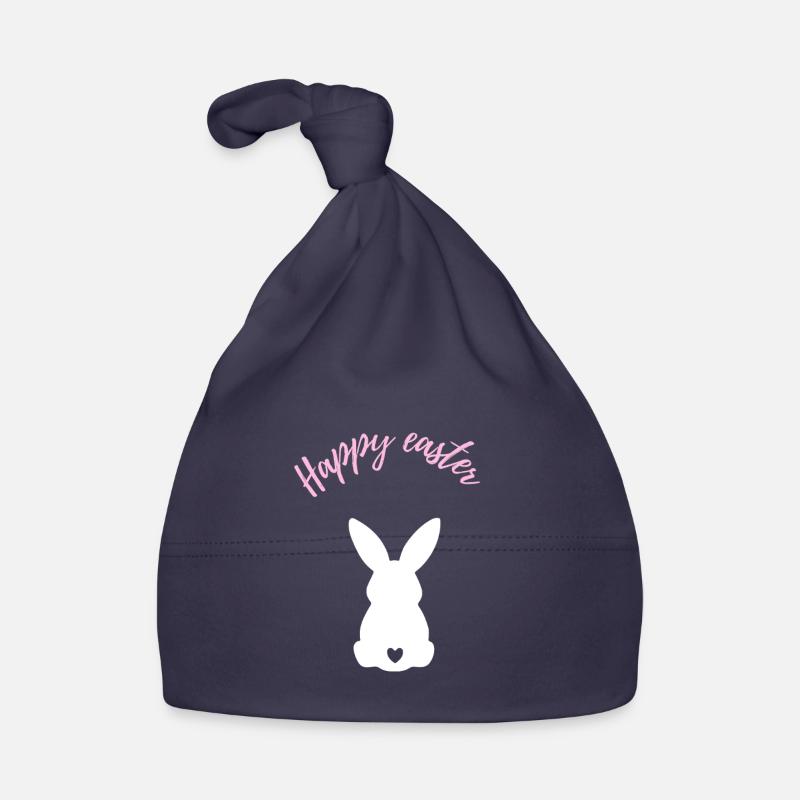 Frohe Ostern süß Hase Geschenk Baby Bio-Mütze
