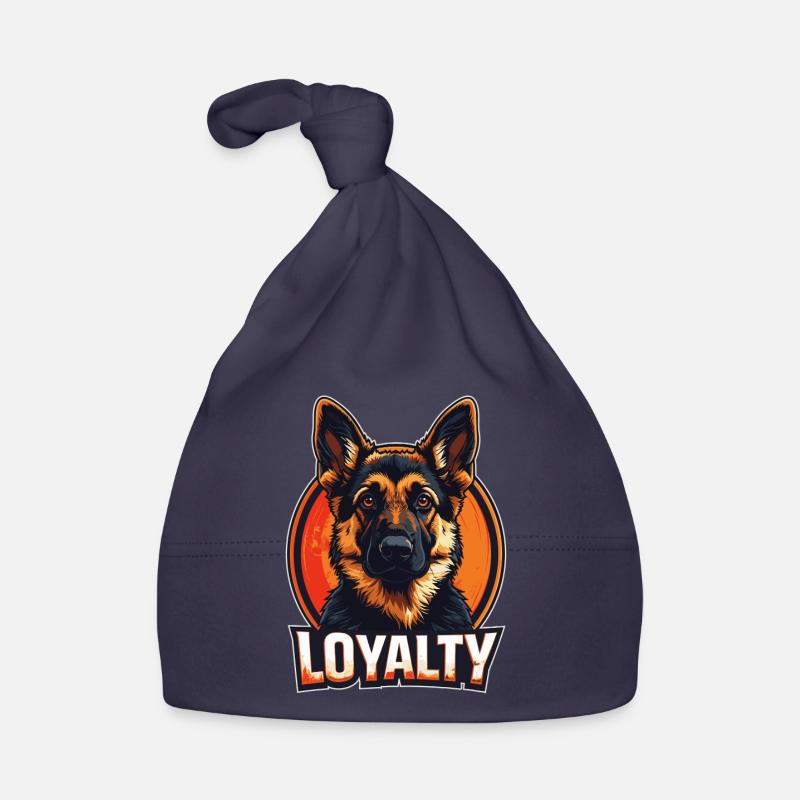 Loyalty – Deutscher Schäferhund Design Baby Bio-Mütze