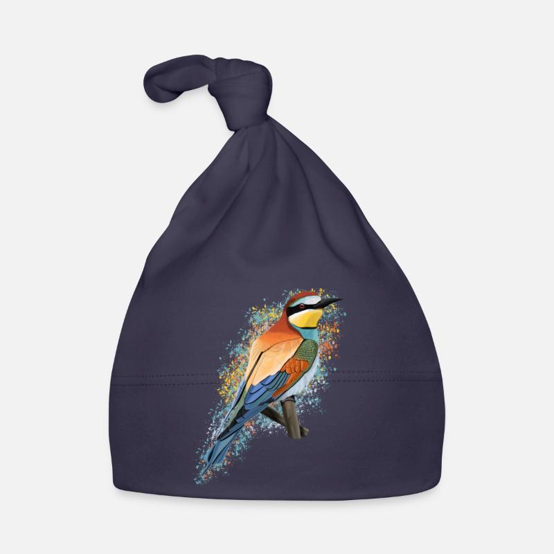 Bee-eater Bird Bird lover Birdwatcher Organic Baby Cap