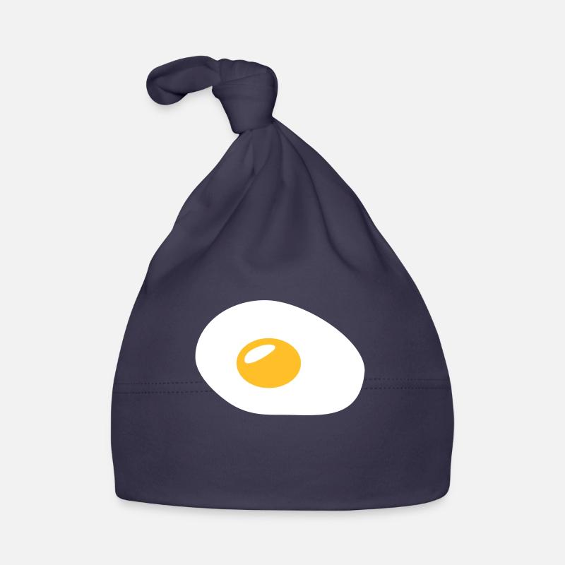 Fried egg Organic Baby Cap