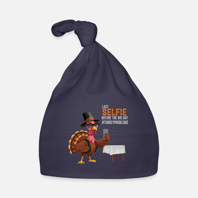 Turkey Problems Organic Baby Cap