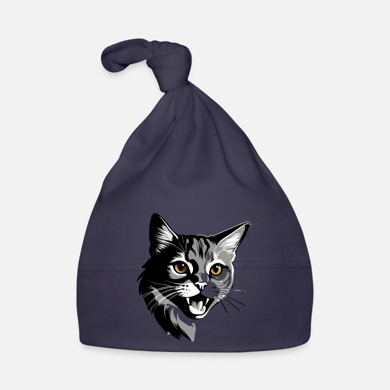 Chat mignon - Conception de chat de compagnie Bonnet bio Bébé