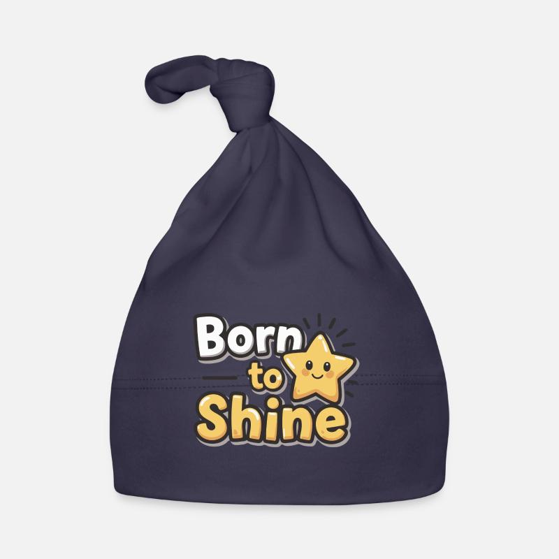 Born to Shine – Strahlender Stern Baby Bio-Mütze