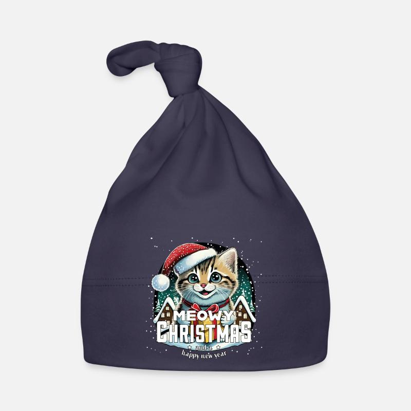 Chat de Noël - Miaouss, Noël Bonnet bio Bébé