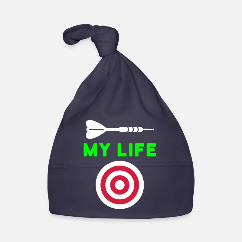 Ma vie (fléchette, cible) Bonnet bio Bébé