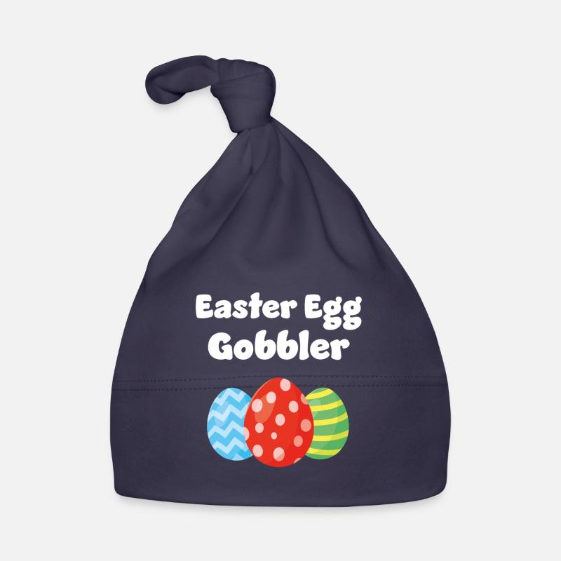 Easter Egg Gobbler Organic Baby Cap