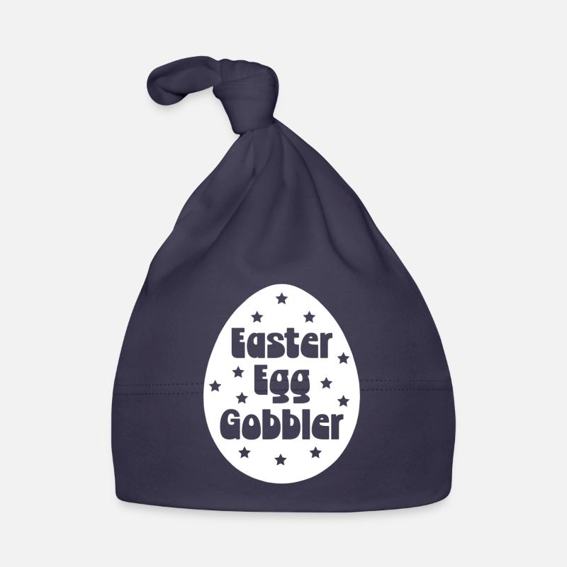 Easter Egg Gobbler Organic Baby Cap