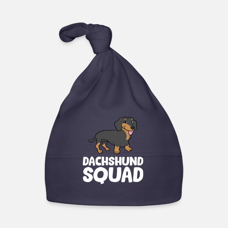 Teckel - Dachshund Squad Bonnet bio Bébé