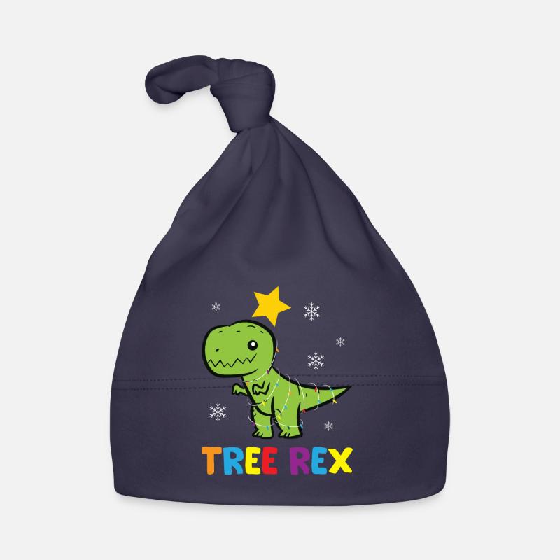 T-Rex - Tree Rex Light Chain Star Snowflake b Organic Baby Cap