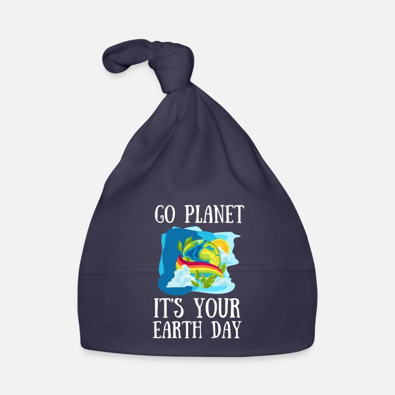 Go Planet It's Your Earth Day Rainbow Baby Bio-Mütze