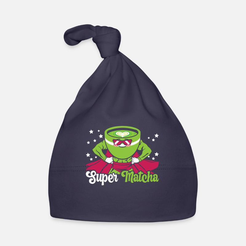 Matcha Tea Lover Matcha Sayings Tea Time Organic Baby Cap