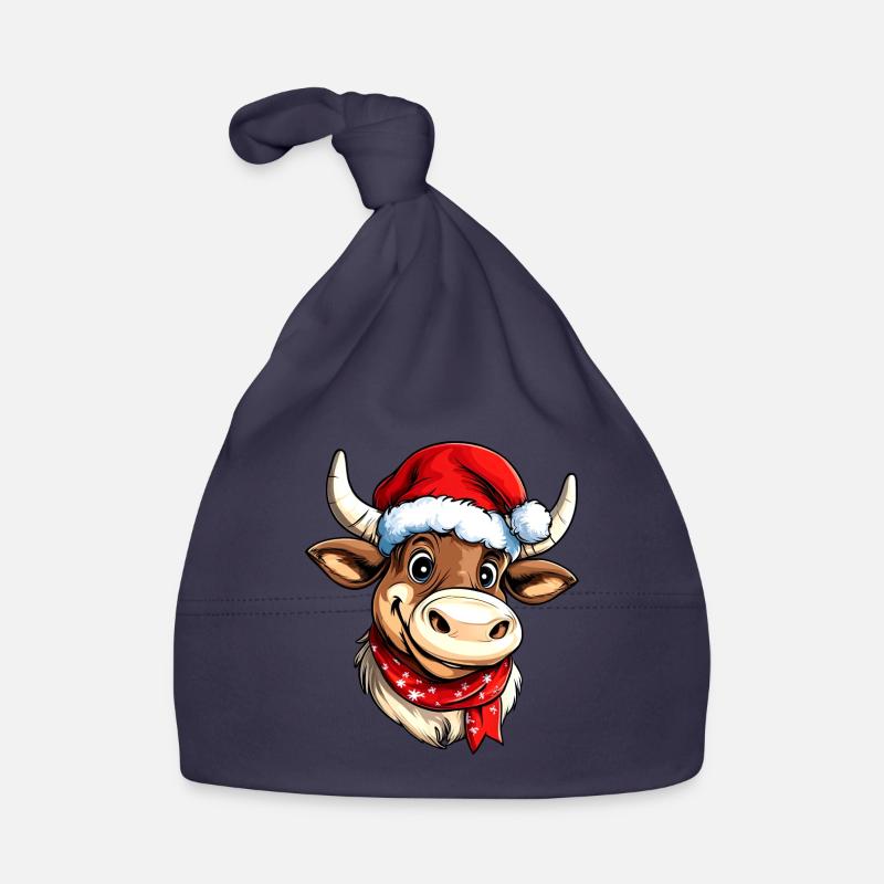 Christmas Taurus Organic Baby Cap