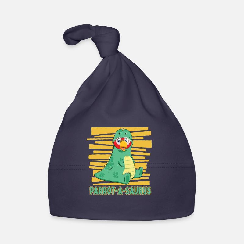 Perroquet - Bonnet bio Bébé - marine