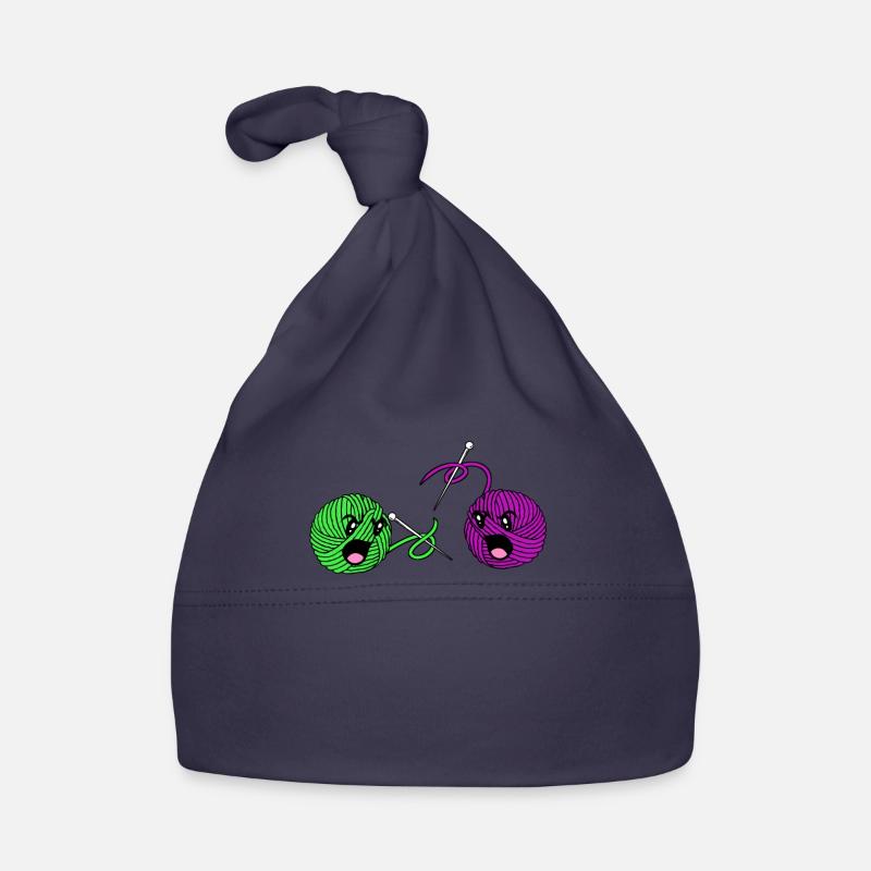 Stricken Baby Bio-Mütze