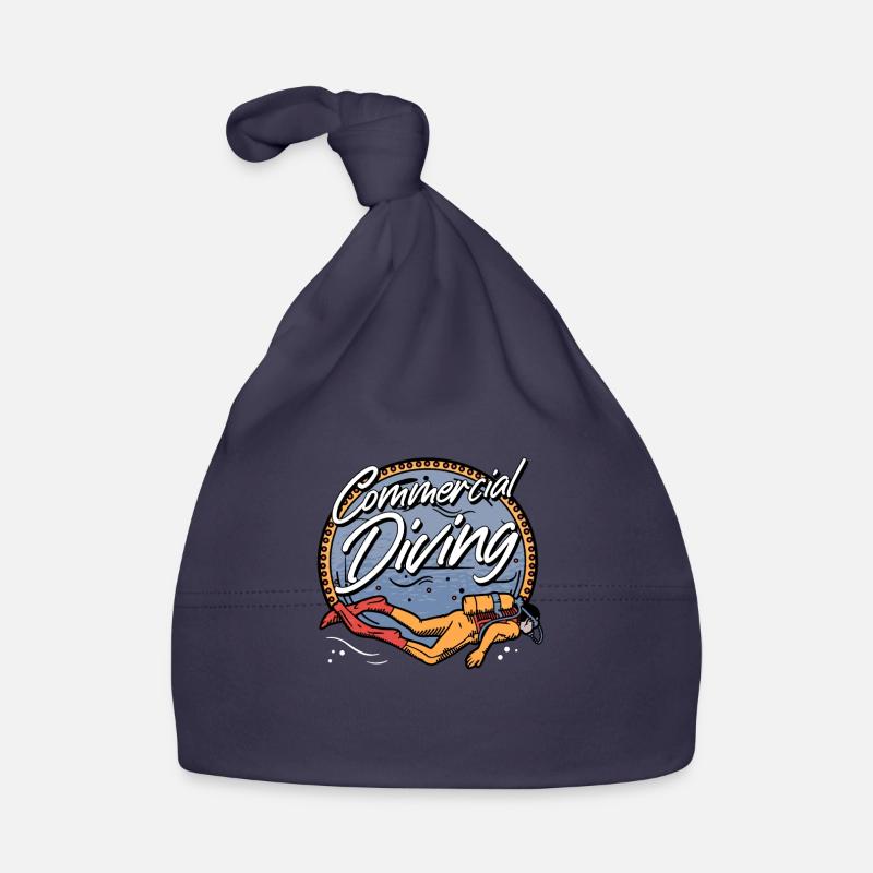 Scuba Diving Divers Diving Organic Baby Cap