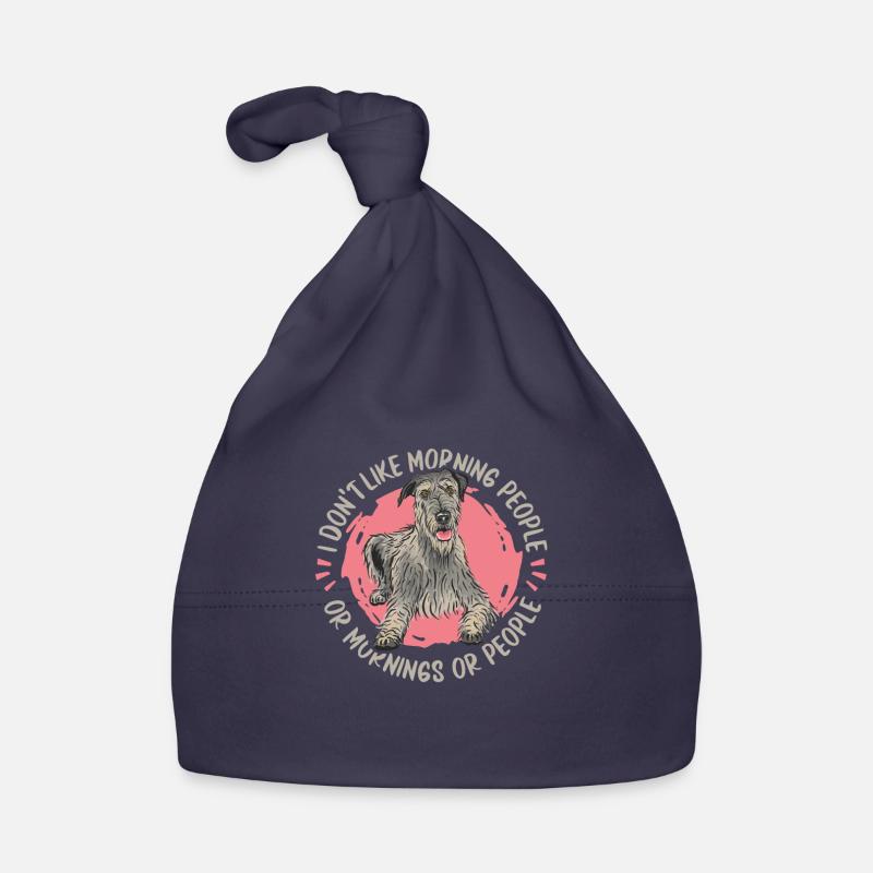 Irischer Wolfshund Hund Baby Bio-Mütze