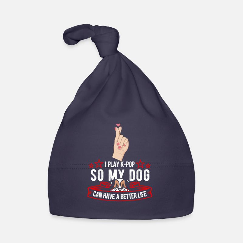K Pop Kpop Chien pop coréen Bonnet bio Bébé