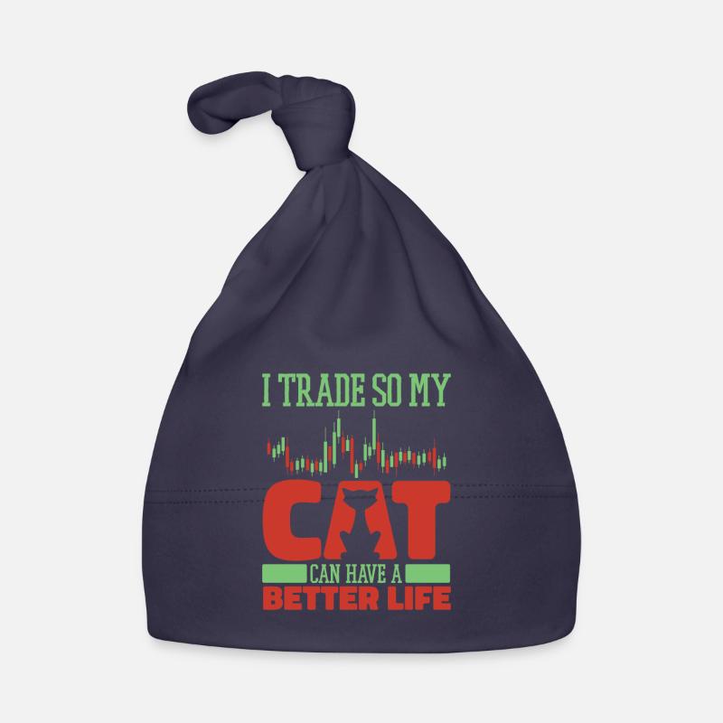 Day Trading Day Trader Cat Bonnet bio Bébé