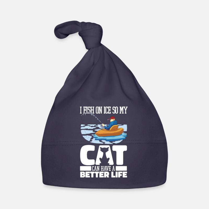 Pêche sur glace Chat de pêche sur glace Bonnet bio Bébé