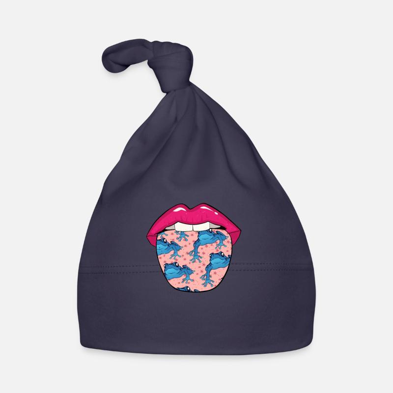 Lèvres de grenouille empoisonnée Bonnet bio Bébé